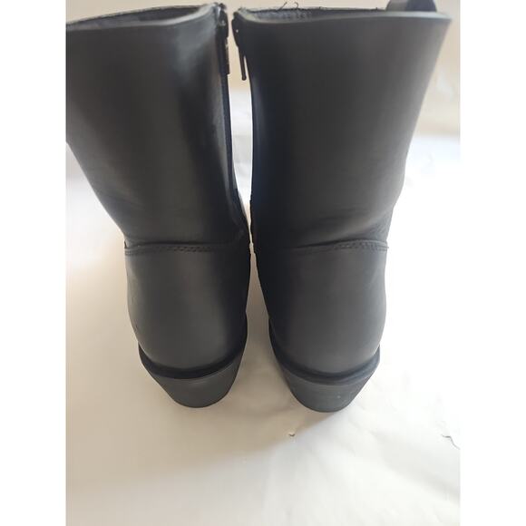 Dingo Boots 12D Rev Up Zipper Up Square Toe Biker Motorcycle DI19090 - Picture 4 of 15